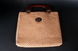 Whiting and Davies Ladies Fashion Day Wear Handbag In Classic Mesh Pattern. Excellent Quality and As