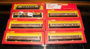 8 Boxed Tri-ang Hornby Locomotives 00 Gauge To Include R426 Pullman Parlour Car, x3 R745 L.N.E.R