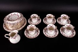 Paragon Part Tea Set comprising various tea cups, saucers, plates etc. together with 150th