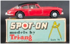 Spot-On By Tri-ang Number 112, Jensen 541, Red/Black Body, Complete With Blue Box,