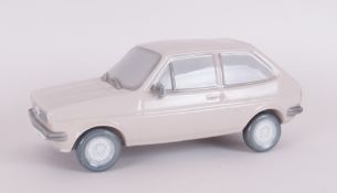 Lladro Model of a Car ' Ford Fiesta '. 9.25 Inches In Length. Excellent Condition.