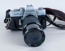 Minolta Camera With Extension Lenses, Model 2424467