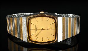 Solvil-Et-Titus Gents Gold and Steel Wrist Watch. Num Sm 8606 313253.