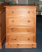 Small Pine Chest of Drawers with Dummy Fronts, for the use as a Filing Cabinet ( Standard Size )