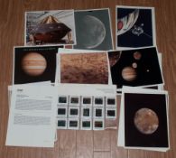 Collection of Negatives and Photos of Moon Images, Issued by NASA ( USA ) Approx 40 Photos - With