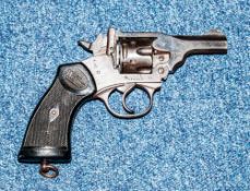 Deactivated MK IV .38 Webley & Scott Revolver Large Grip Number 144663 .38, 75mm Barrel, Complete