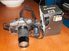 Lubitel Universal 166 Camera together with original box and instruction manual.