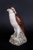 Beswick Ceramic Liquor Bottle In The Form of a ' Osprey ' Figure for Scotch Whiskey. 8 Inches High.