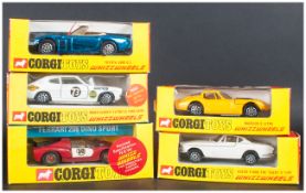 Corgi Toys Whizzwheels Collection Of 4 Comprising Number 303 Roger Clark's 3 Litre V.6 Ford Capri,