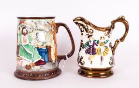 Beswick Collector's International Ltd and Numbered Edition Tankard. Num 7228-15000. Scrooge,