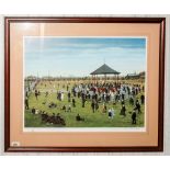 Tom Dodson - Pencil Signed Ltd and Numbered Colour Print. Title ' Dancing In The Park ' Number 609/