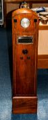 Rare Floorstanding Period Marconi Wireless Radio Clock. Number S/F 18842. Stamped Red 779643 with