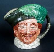 Royal Doulton Cavalier Character Jug no HN mark to the base. Possibly a trial piece.