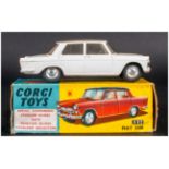 Corgi Toys No 232 Fiat 2100, Complete With Blue/Yellow Picture Card Box,