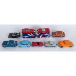 Corgi Mixed Lot Of 9 Loose Cars