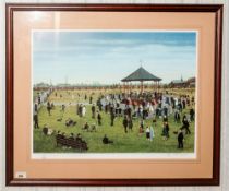 Tom Dodson - Pencil Signed Ltd and Numbered Colour Print. Title ' Dancing In The Park ' Number 609/