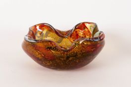 AVeM Zanfirico Millefiori Glass 'Tutti-frutti' Bowl 4½ inches wide.