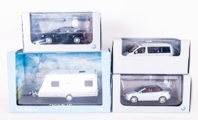 A Collection of Volkswagen / Norev Quality Diecast 1/43 Model Cars ( 4 ) In Total. Includes