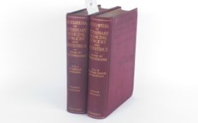 Encyclopedia Of Veterinary Medicine Surgery & Obstetrics In Two Volumes second edition by George H