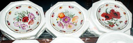 Bradford Mint Set Of 6 Cabinet Plates, In Celebration Of The 75th Anniversary Of The Royal British