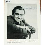 Tony Hancock Autograph In 'London Laughs' Brochure  circa 1950's Also Signed Vera Lynn & Jimmy