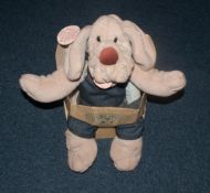 Wrinkles Puppy Soft Toy Puppet In Original Packaging