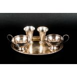Antique Swedish Silver Items ( 5 ) Pieces In Total. All Pieces are Fully Hallmarked, Comprises a