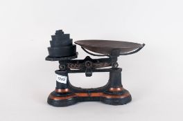 Set Of Kitchen Scales With Weights