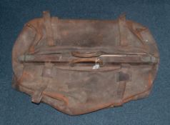 Large Leather Gladstone Bag