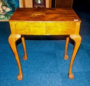 Walnut Canteen Of Cutlery, Odd Pieces Missing, Comprising Fish Knives And Forks, Table Knives, Forks