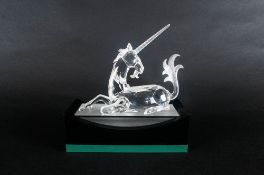 Swarovski Full Cut Crystal S.C.S Annual Edition 1996 Figure produced exclusively for members of
