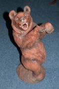 Withnell Brick & Terracotta Co. (Chorley, Lancashire) ''Black Forest'' Bear, Height 21 Inches