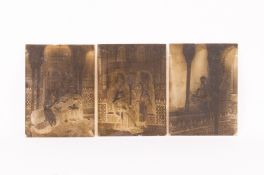 4 Glass Photography Plates