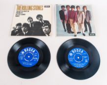 Rolling Stones Decca Vinyl Mono EPs two in total. Released 1964. 1. Bye Bye Johnny, 2. Money, 3. You