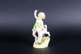 Royal Worcester Figurine - The Worcester Children ' Springtime ' RW.4168. Modelled by F.G.
