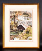Judy Boyes Pencil Signed Limited Edition Colour Print Titled 'Spring At Elterwater' Number 366/