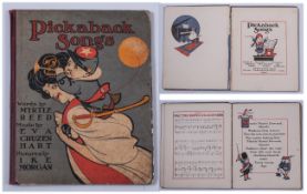 Pick a Back Songs. Hardcover, Words By Myrtle Reed, Music By Eva Cruzen. Pictures By Ike Morgan, G.P
