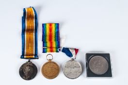 Two WWI Medals, 1914-1918 And The Great War For Civilisation 1914-1919 Both Awarded To J.79364 J.