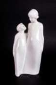 Royal Doulton - Hand Made ' Images ' Figurine ' Brother and Sister ' HN3460. Designer A. Hughes.