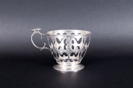 Russian Silver Tea Glass Holder, Looks To Be The Mark Of August Vendt, Assay Mark Viktor Savinski,