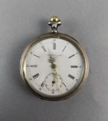 Antique - Silver Open Faced Pocket Watch.