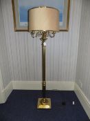 Brass Standard Lamp,