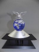 Swarovski - Exclusive and Signed Crystal Planet Vision 2000.
