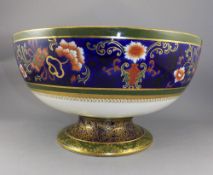 Doulton Bursley Very Fine Large and Impressive Pedestal Bowl / Centrepiece ' Cloire-De-Dijon '