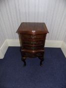 Small 20thC Chest Of 4 Drawers,