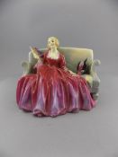 Royal Doulton Early Figurine ' Sweet and Twenty ' Style One. HN 1298. Reg Num 737560. Designer L.