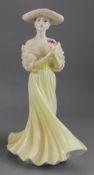 Coalport Ladies of Fashion Hand Decorated Figurine ' Penelope ' Ann, Date 1990.