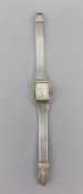 Ladies CK 1911 - Mechanical Silver Wrist Watch with Integral Silver Mesh Bracelet.