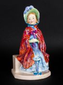 Royal Doulton Early Figurine ' Little Lady Make Believe ' HN1870. Designer L. Harradine.