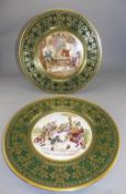 2 Caverswall Christmas Plates, Hand Painted and Limited Edition, Comprising 1982 & 1981.